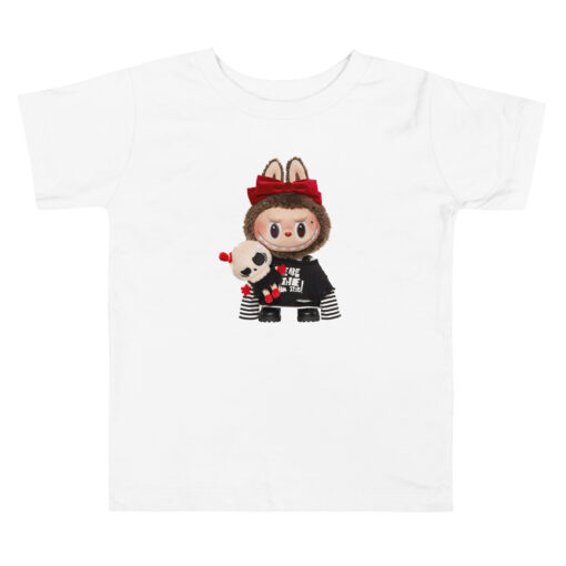 POP MART Labubu Printing Toddler Short Sleeve Tee P1-58 - Image 4