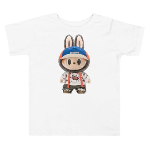 POP MART Labubu Printing Toddler Short Sleeve Tee P1-66 - Image 4