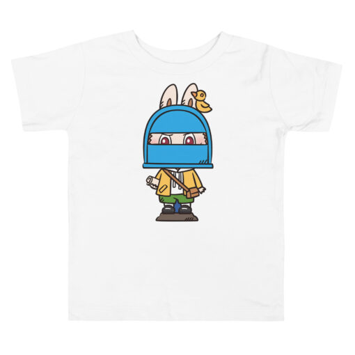 POP MART Labubu Printing Toddler Short Sleeve Tee P1-135 - Image 4