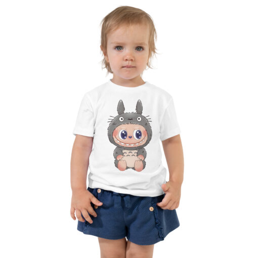 POP MART Labubu Printing Toddler Short Sleeve Tee P3-21 - Image 4