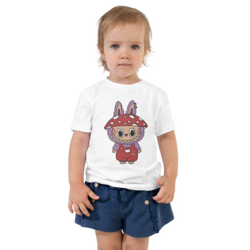 POP MART Labubu Printing Toddler Short Sleeve Tee P3-147 - Image 4