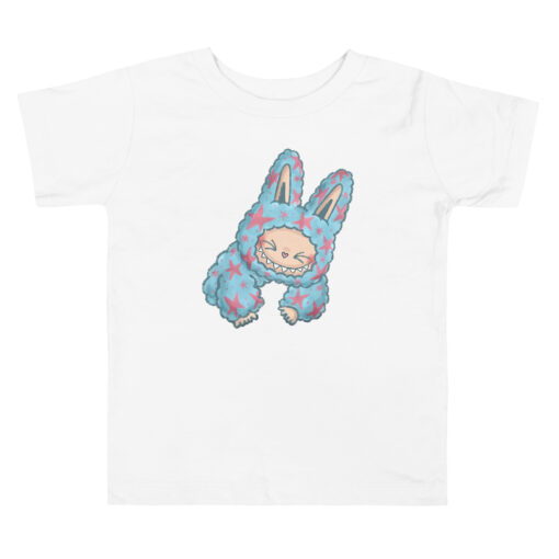 POP MART Labubu Printing Toddler Short Sleeve Tee P3-104 - Image 4