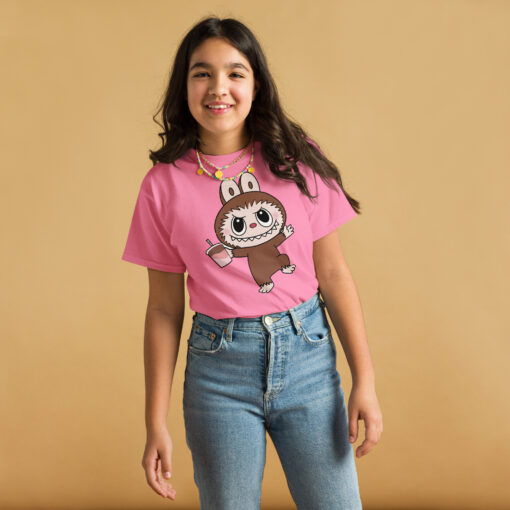 POP MART Labubu Printing Youth classic tee P1-138 - Image 6
