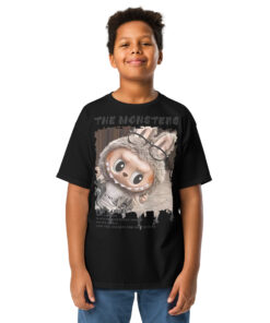 POP MART Labubu Printing Youth classic tee P0-10