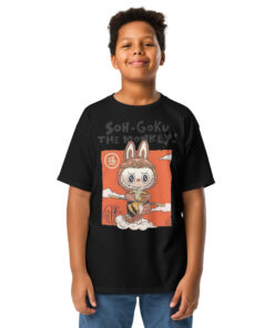 POP MART Labubu Printing Youth classic tee P0-31