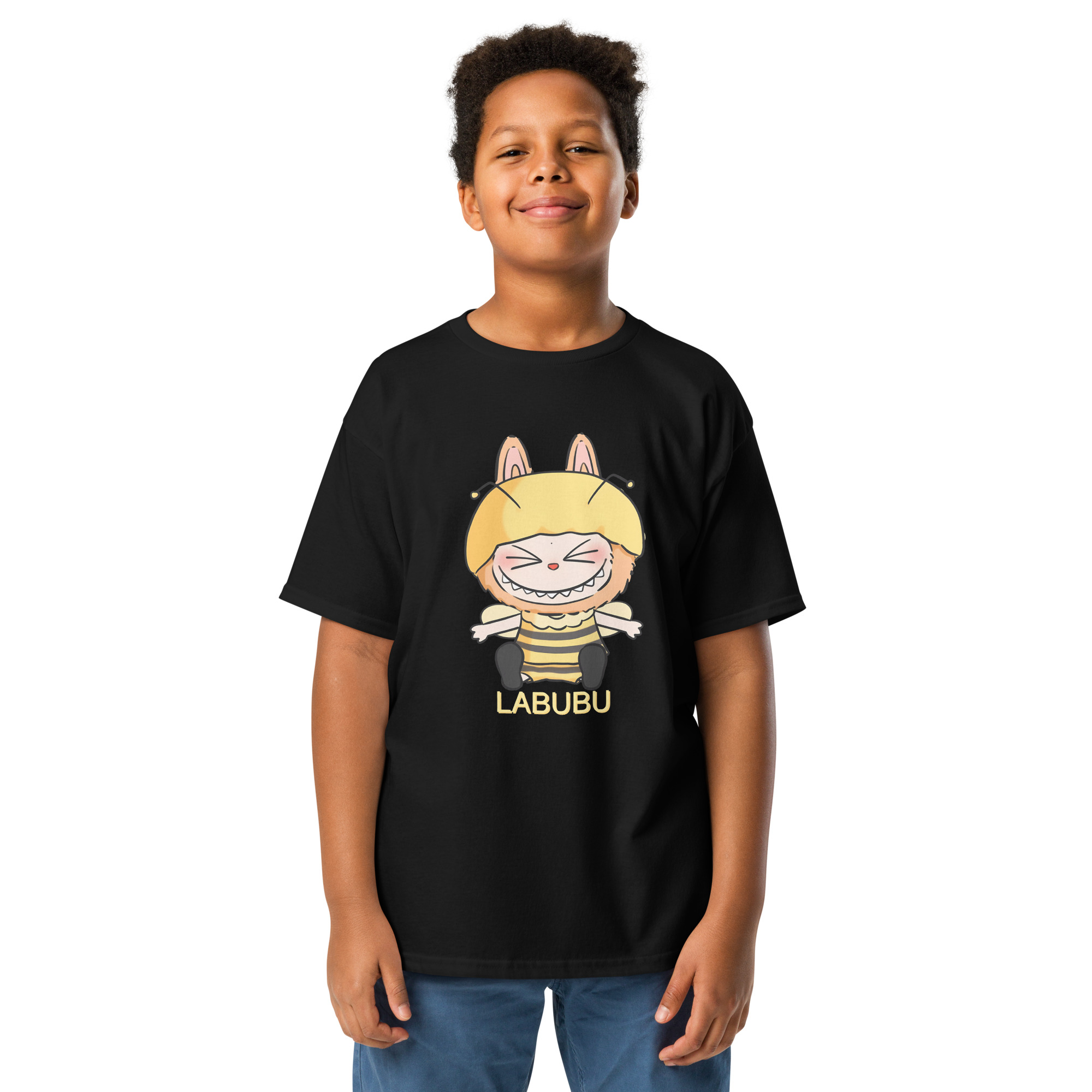 POP MART Labubu Printing Youth classic tee P1-137