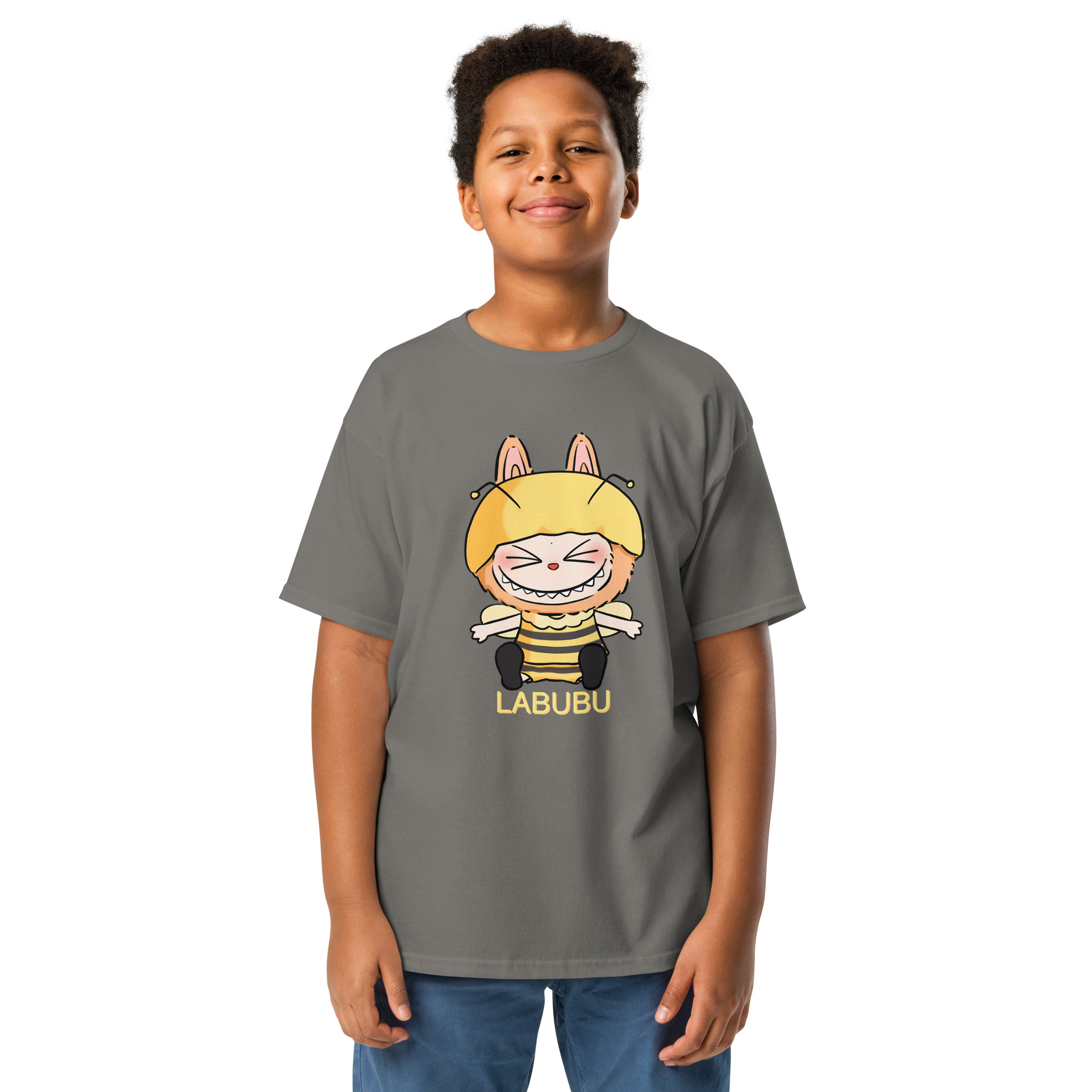 POP MART Labubu Printing Youth classic tee P1-137 - Image 13