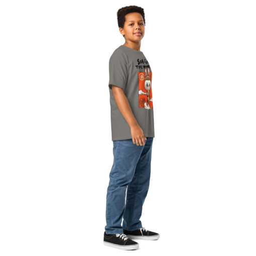 POP MART Labubu Printing Youth classic tee P0-31 - Image 15
