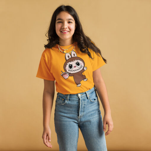 POP MART Labubu Printing Youth classic tee P1-138 - Image 7