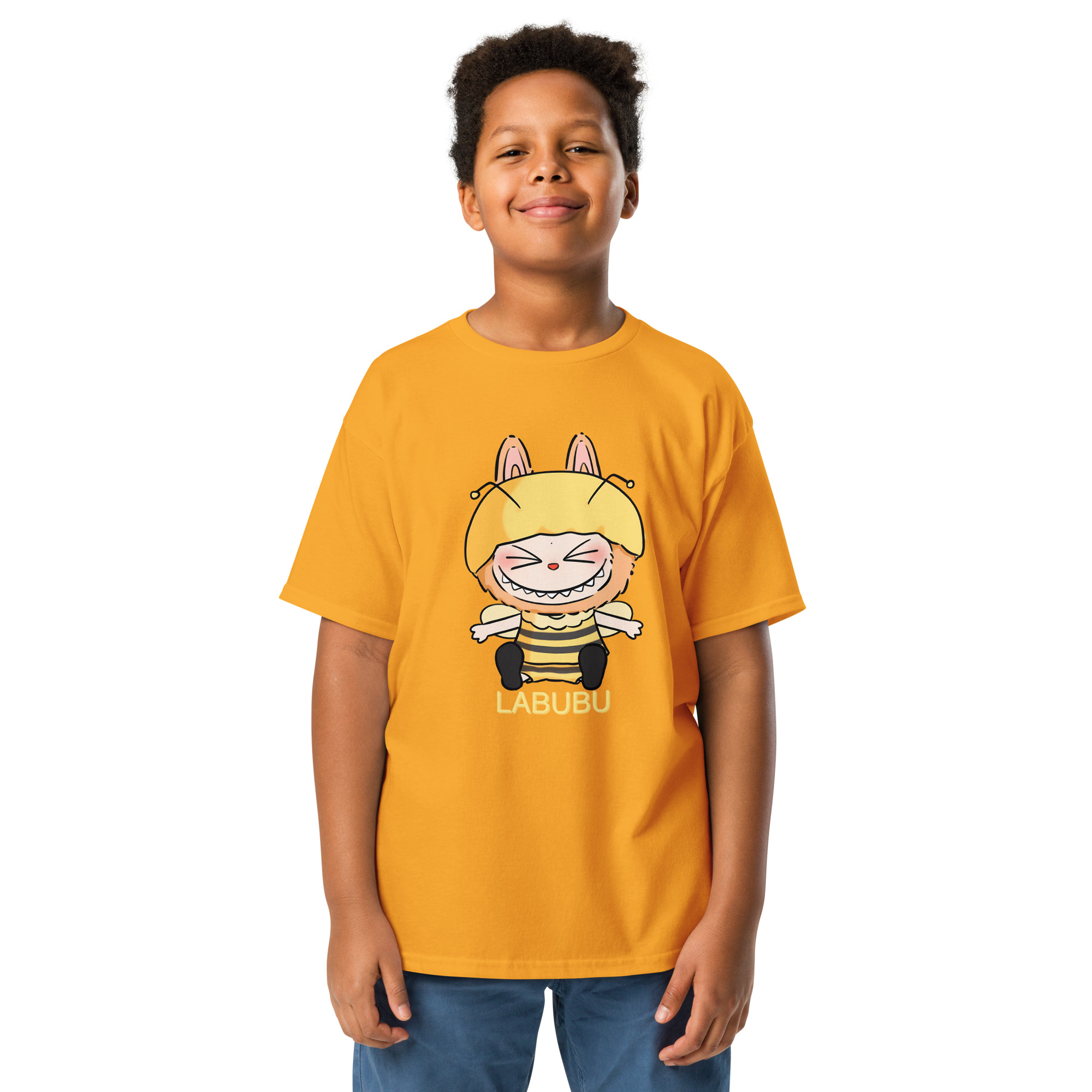 POP MART Labubu Printing Youth classic tee P1-137 - Image 19