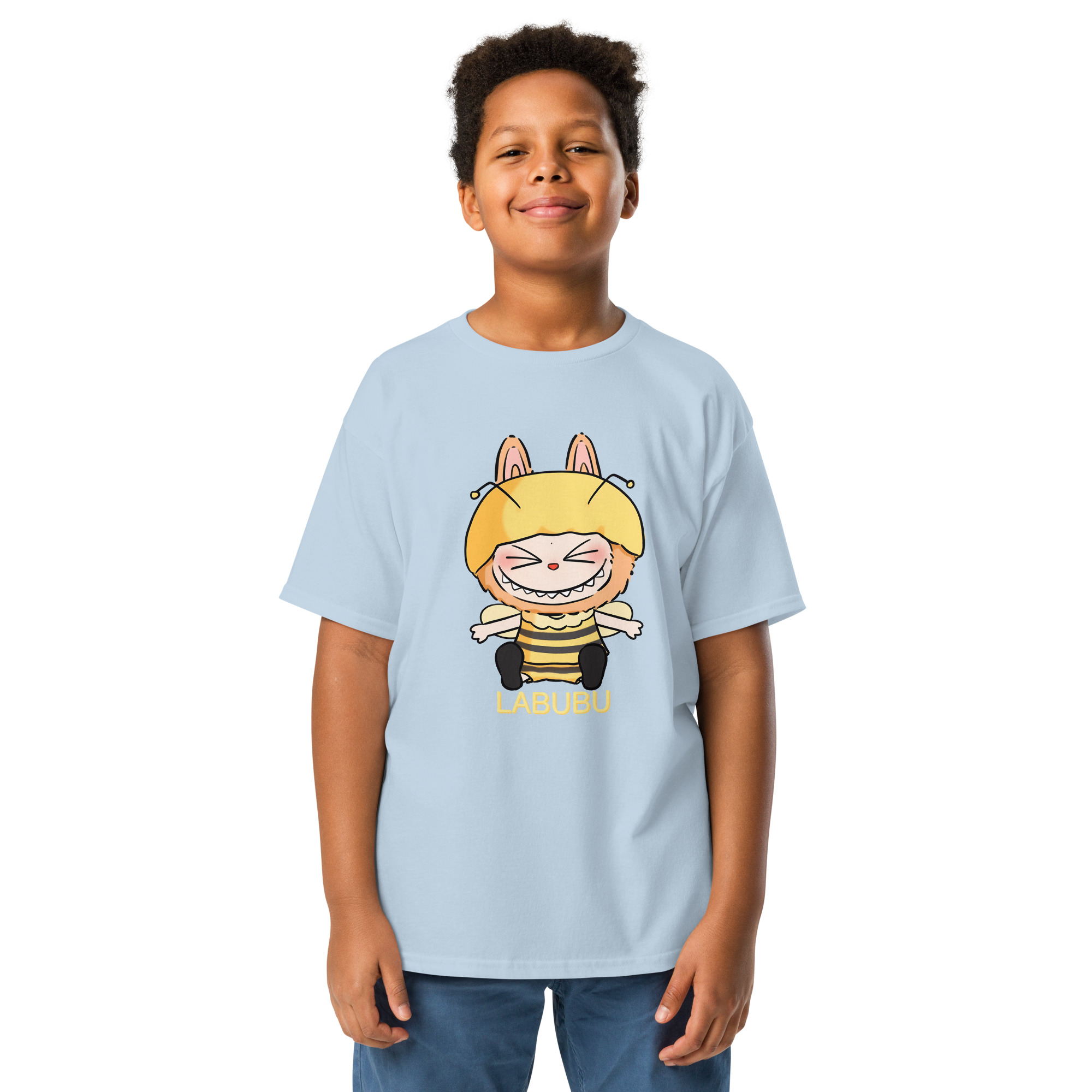 POP MART Labubu Printing Youth classic tee P1-137 - Image 28