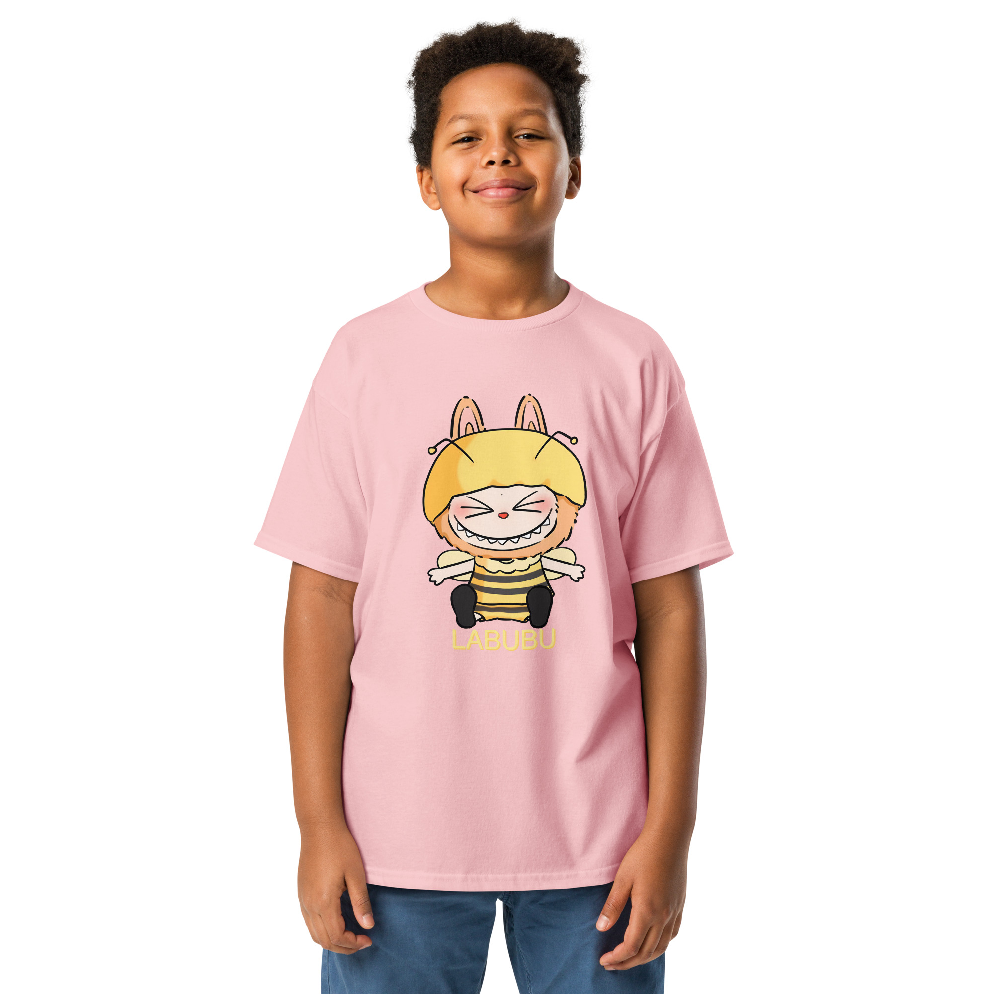 POP MART Labubu Printing Youth classic tee P1-137 - Image 31