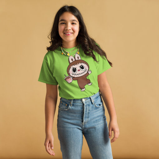 POP MART Labubu Printing Youth classic tee P1-138 - Image 8