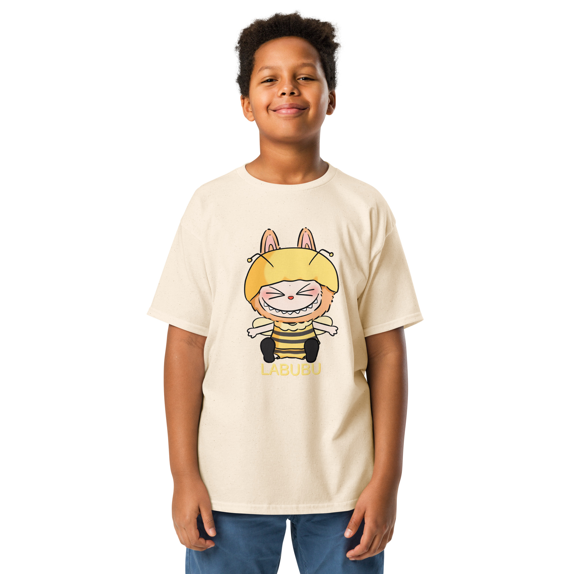 POP MART Labubu Printing Youth classic tee P1-137 - Image 34