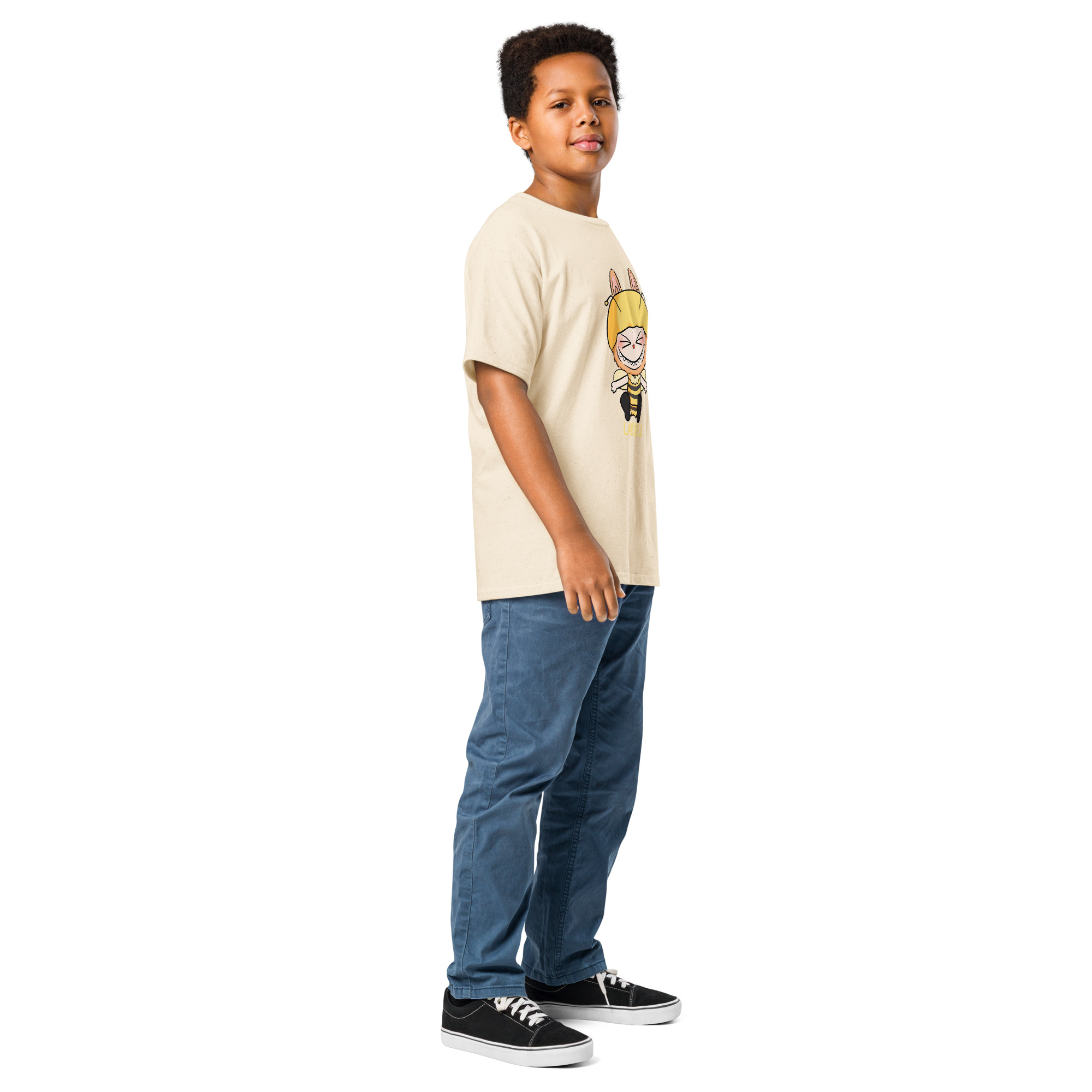 POP MART Labubu Printing Youth classic tee P1-137 - Image 36