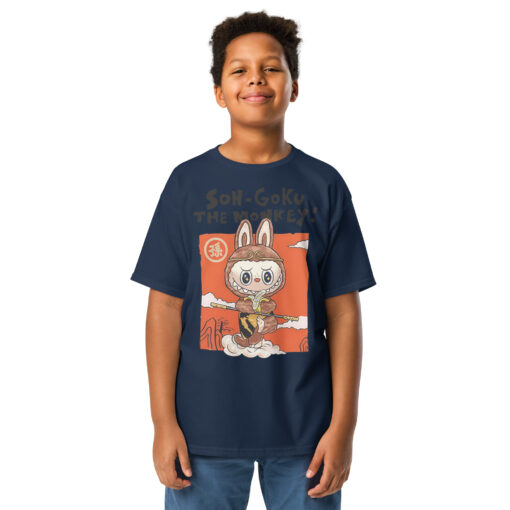 POP MART Labubu Printing Youth classic tee P0-31 - Image 4