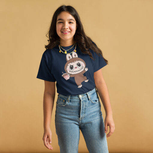 POP MART Labubu Printing Youth classic tee P1-138 - Image 2