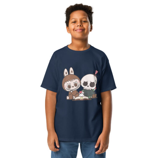 POP MART Labubu Printing Youth classic tee P1-125 - Image 4