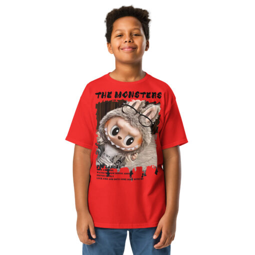 POP MART Labubu Printing Youth classic tee P0-10 - Image 7