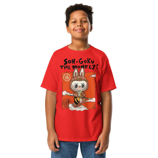 POP MART Labubu Printing Youth classic tee P0-31 - Image 7