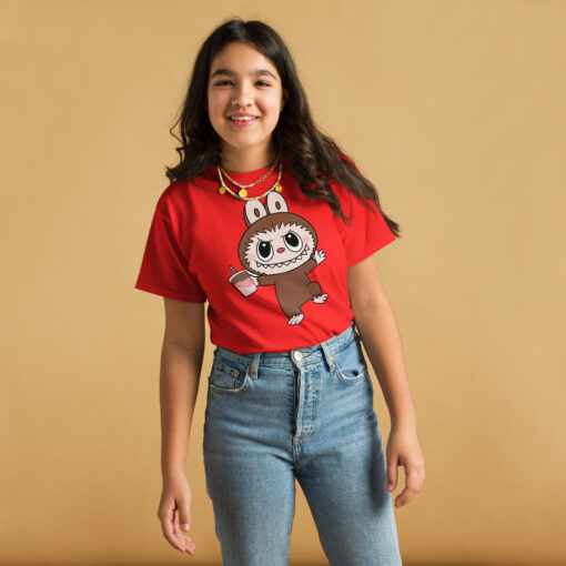 POP MART Labubu Printing Youth classic tee P1-138 - Image 3