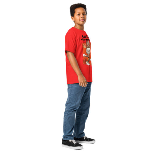 POP MART Labubu Printing Youth classic tee P0-31 - Image 9