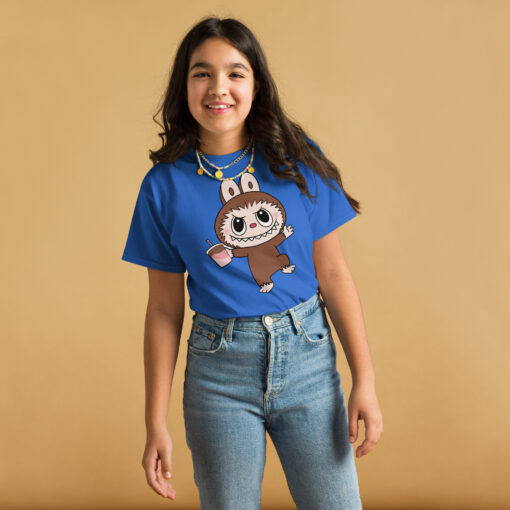 POP MART Labubu Printing Youth classic tee P1-138 - Image 4
