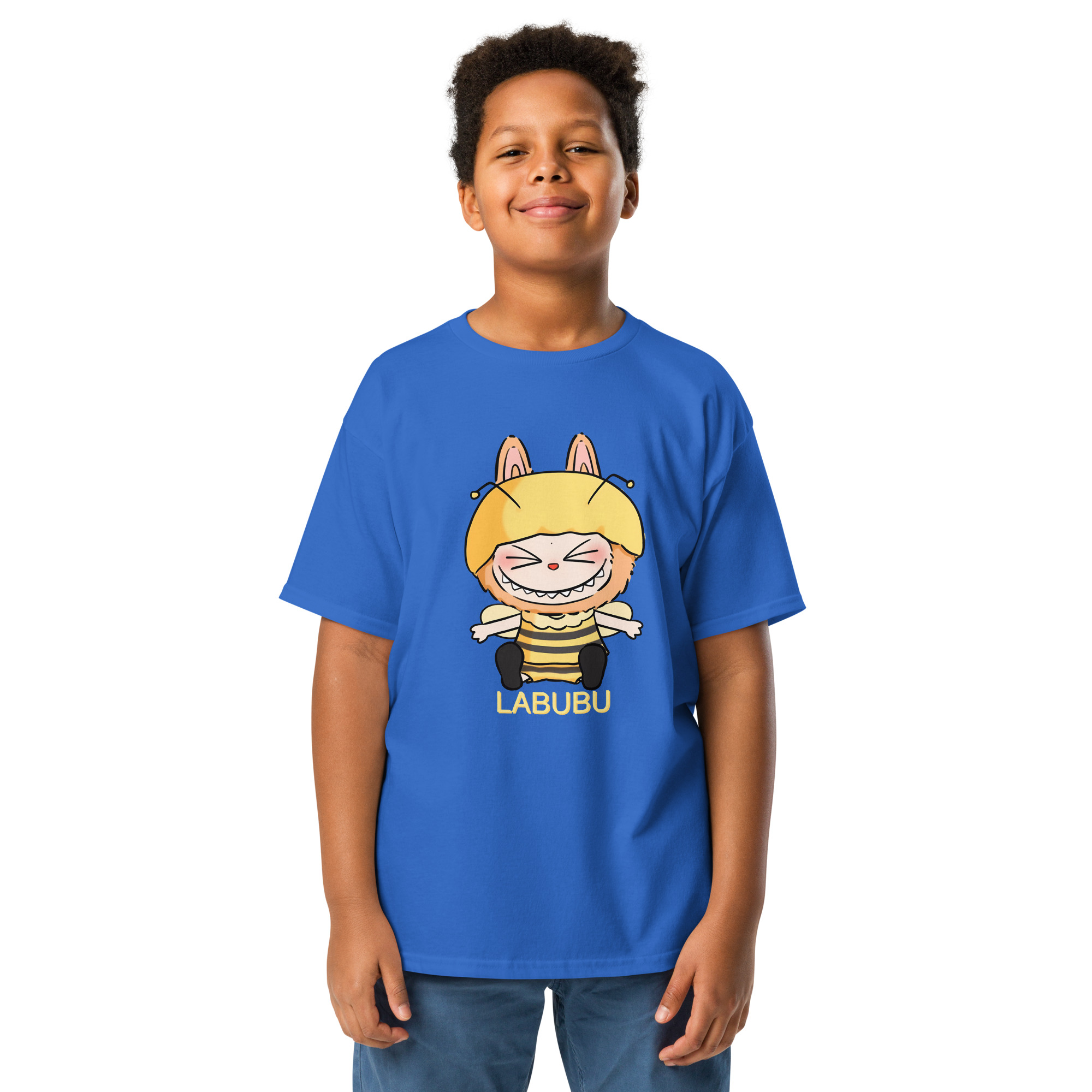 POP MART Labubu Printing Youth classic tee P1-137 - Image 10