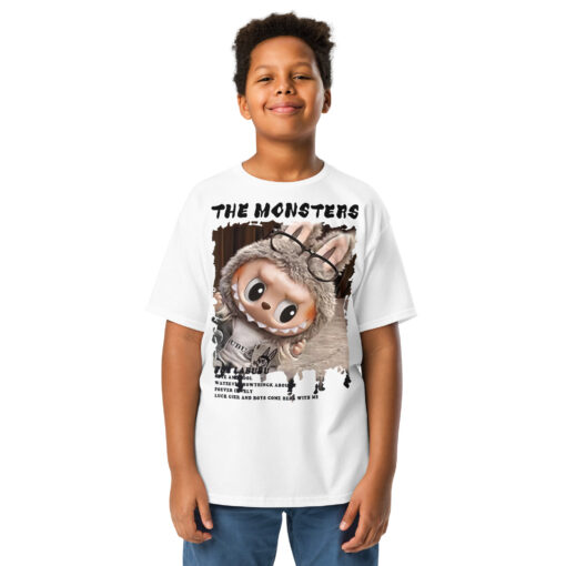 POP MART Labubu Printing Youth classic tee P0-10 - Image 37
