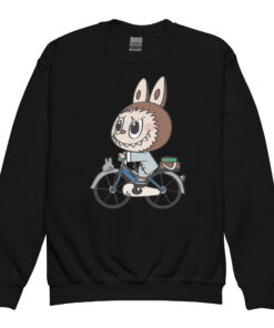 POP MART Labubu Printing Youth crewneck sweatshirt P1-120