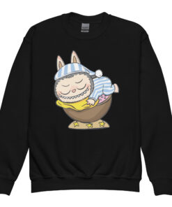 POP MART Labubu Printing Youth crewneck sweatshirt P1-97