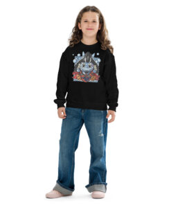 POP MART Labubu Printing Youth crewneck sweatshirt P0-27