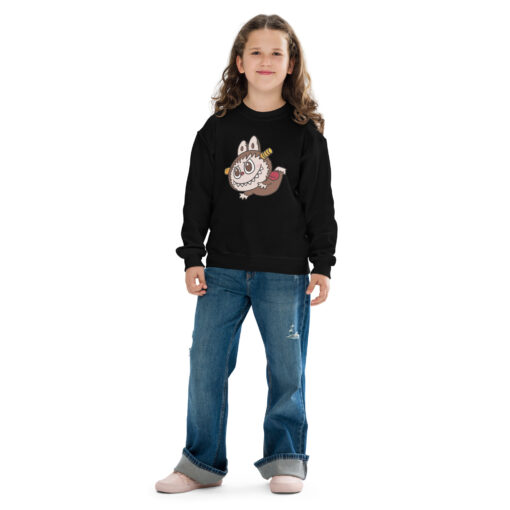 POP MART Labubu Printing Youth crewneck sweatshirt P1-160