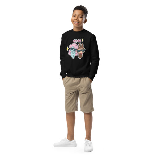 POP MART Labubu Printing Youth crewneck sweatshirt P1-40 - Image 2