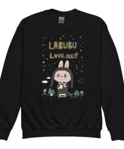 POP MART Labubu Printing Youth crewneck sweatshirt P1-203