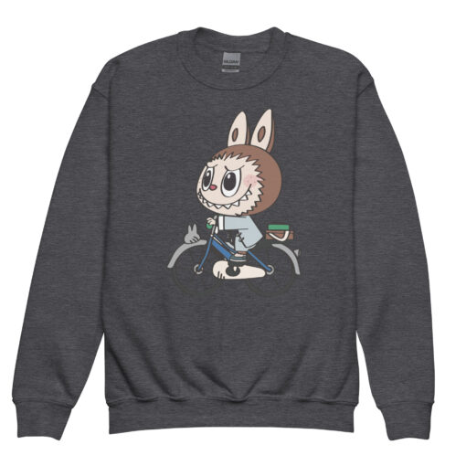 POP MART Labubu Printing Youth crewneck sweatshirt P1-120 - Image 5