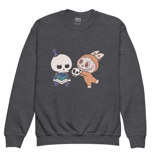 POP MART Labubu Printing Youth crewneck sweatshirt P1-139 - Image 5
