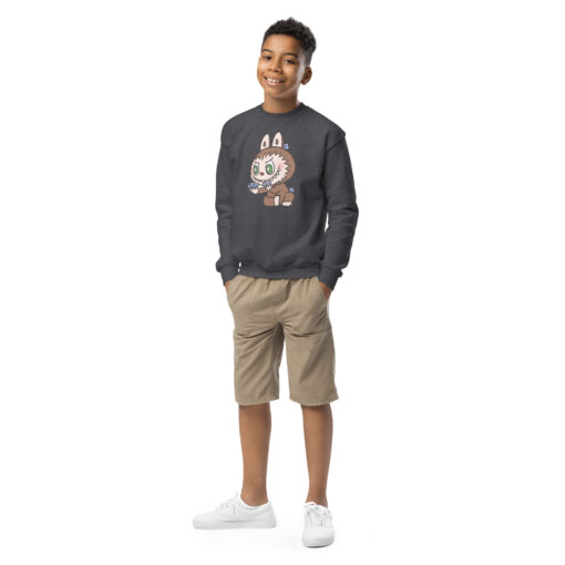 POP MART Labubu Printing Youth crewneck sweatshirt P2-20 - Image 5