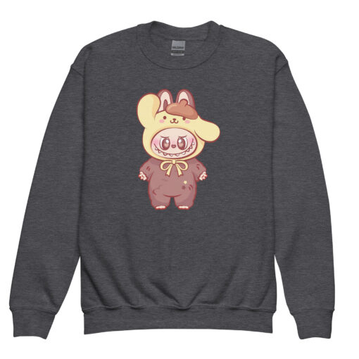 POP MART Labubu Printing Youth crewneck sweatshirt P3-35 - Image 5