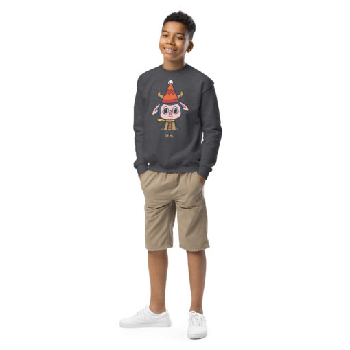 POP MART Labubu Printing Youth crewneck sweatshirt P2-16 - Image 5