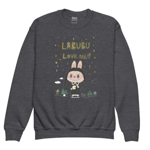 POP MART Labubu Printing Youth crewneck sweatshirt P1-203 - Image 5