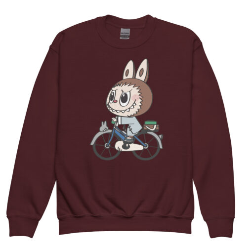 POP MART Labubu Printing Youth crewneck sweatshirt P1-120 - Image 3