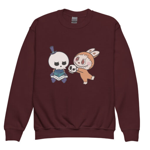 POP MART Labubu Printing Youth crewneck sweatshirt P1-139 - Image 3