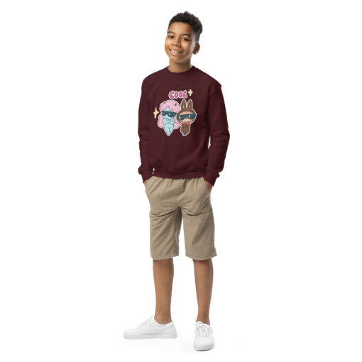 POP MART Labubu Printing Youth crewneck sweatshirt P1-40 - Image 4