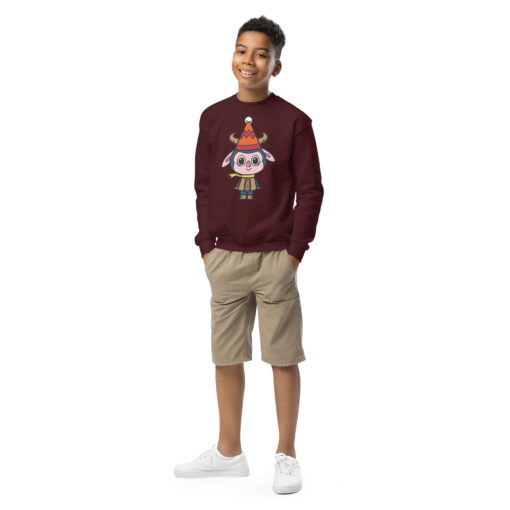POP MART Labubu Printing Youth crewneck sweatshirt P2-16 - Image 3