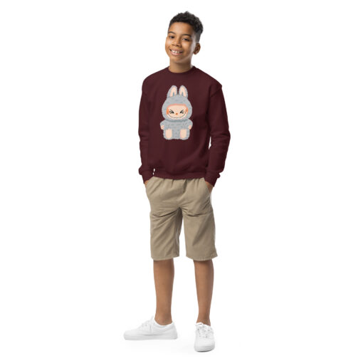 POP MART Labubu Printing Youth crewneck sweatshirt P3-97 - Image 3