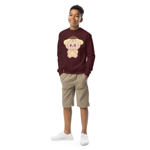 POP MART Labubu Printing Youth crewneck sweatshirt P3-17 - Image 3