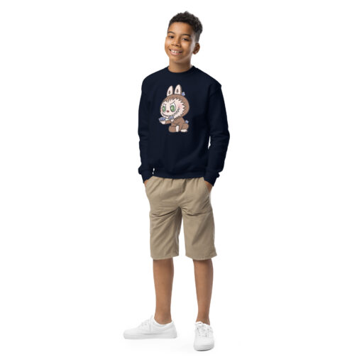 POP MART Labubu Printing Youth crewneck sweatshirt P2-20 - Image 2