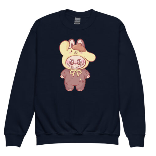 POP MART Labubu Printing Youth crewneck sweatshirt P3-35 - Image 2