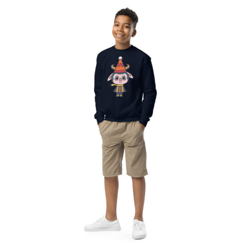 POP MART Labubu Printing Youth crewneck sweatshirt P2-16 - Image 2